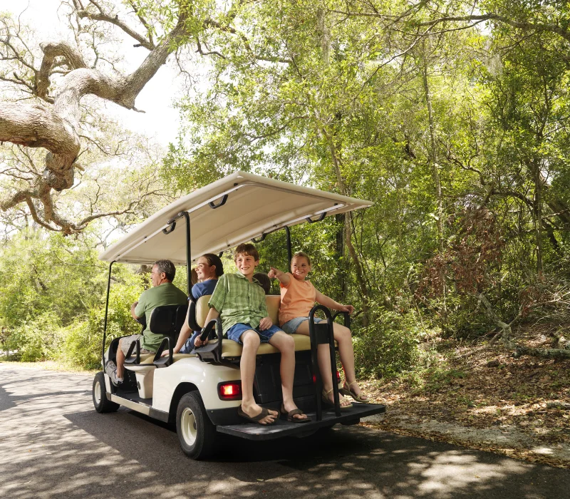Free beach shuttle