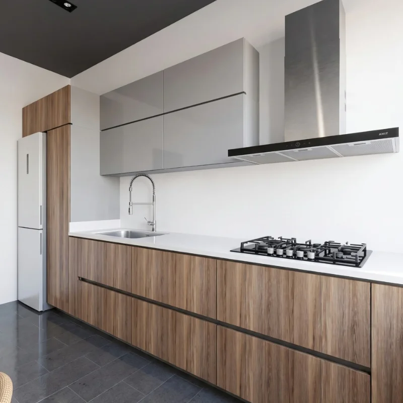 Type A apartment, kitchen